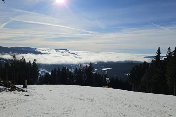 Víkend na Špičáku: testování vybavení + sobotní akce na terase