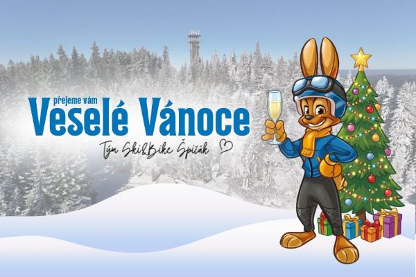 Přání hezkých svátků a pozvánka na společný přípitek