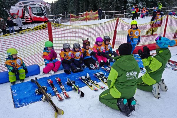 Fotogalerie z 1. víkendové lyžařské školy 2020