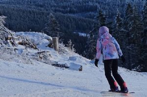Weekend at Špičák: 3.5 km of slopes and a timed slalom on Spodní Šance