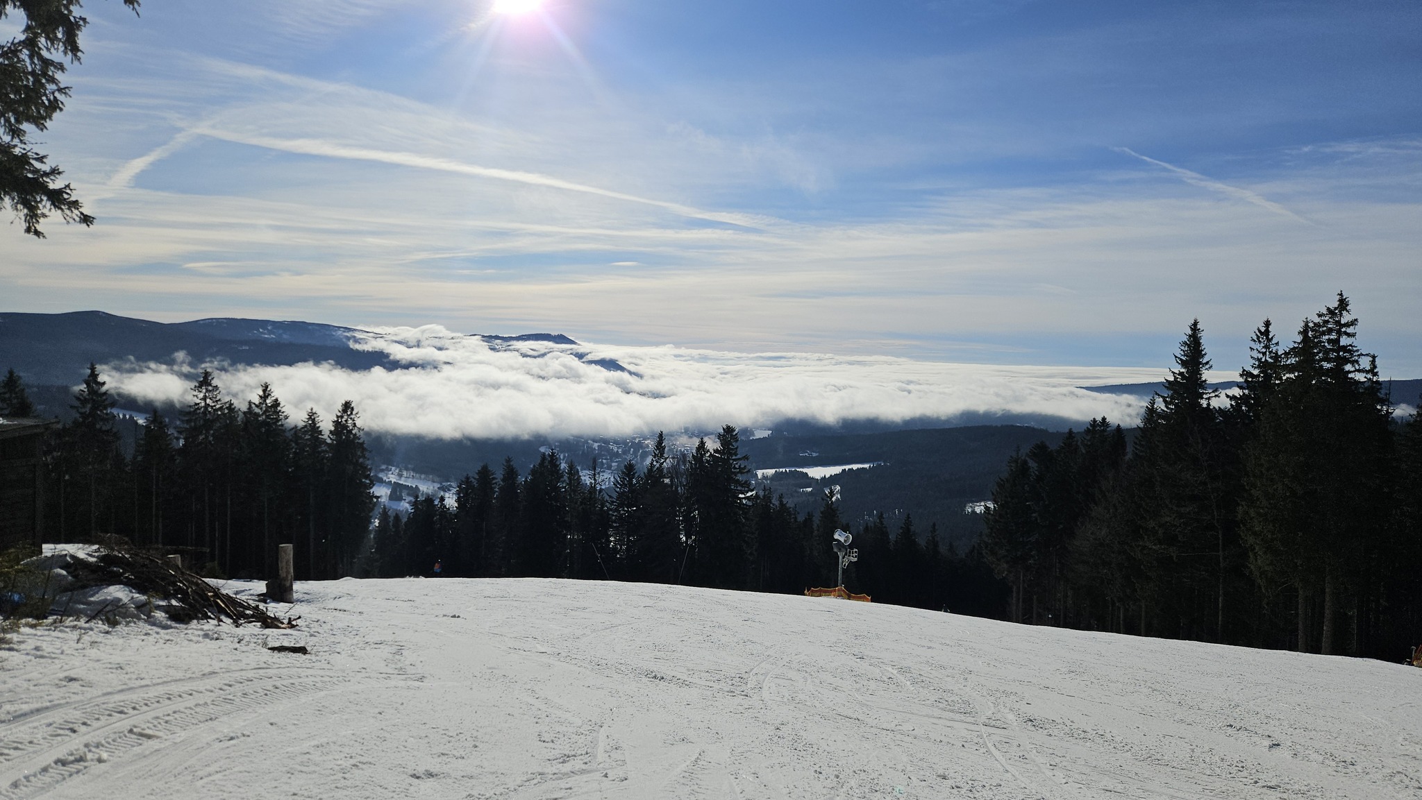 Víkend na Špičáku: testování vybavení + sobotní akce na terase